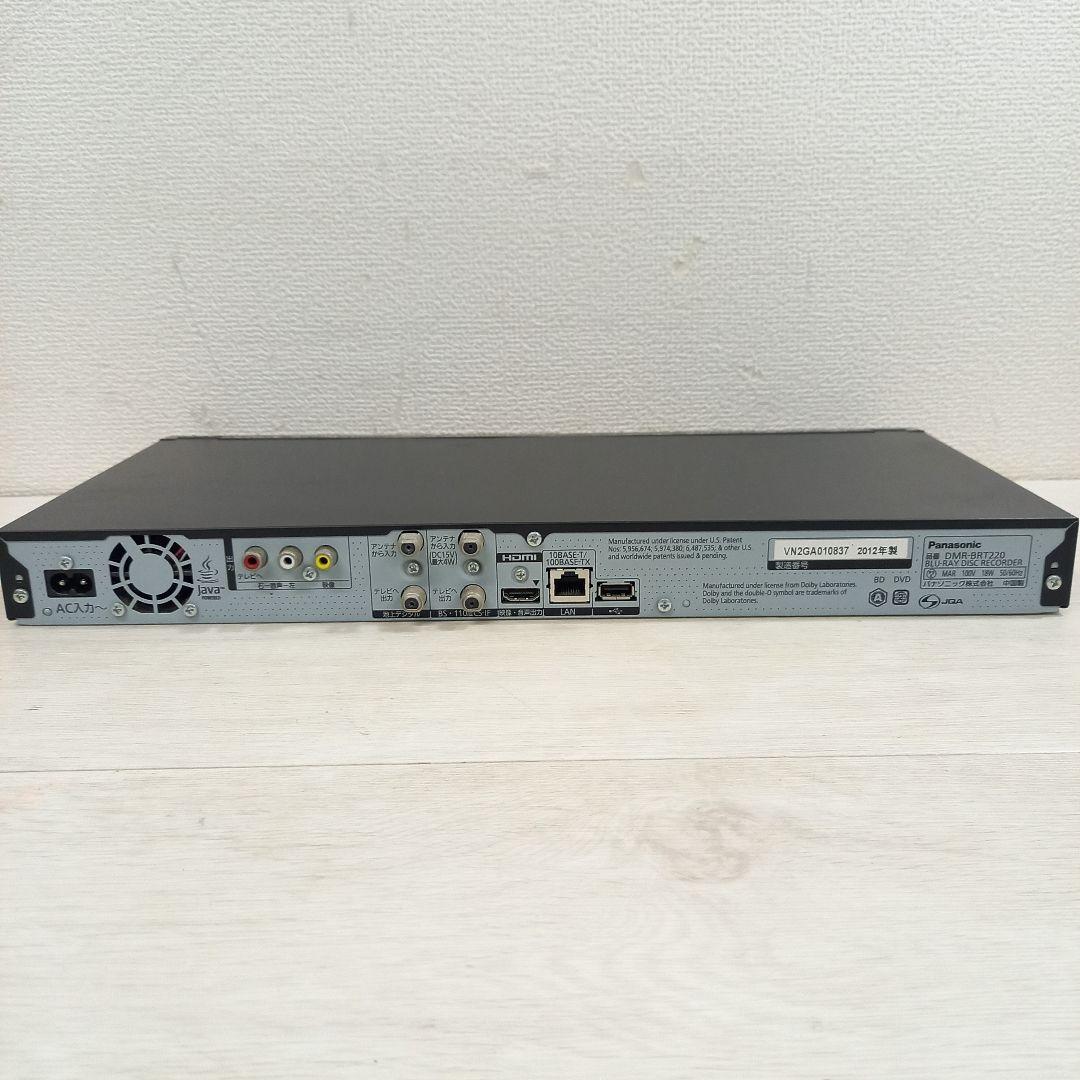 Panasonic 500GB BDレコーダー DMR-BRT220 12年製