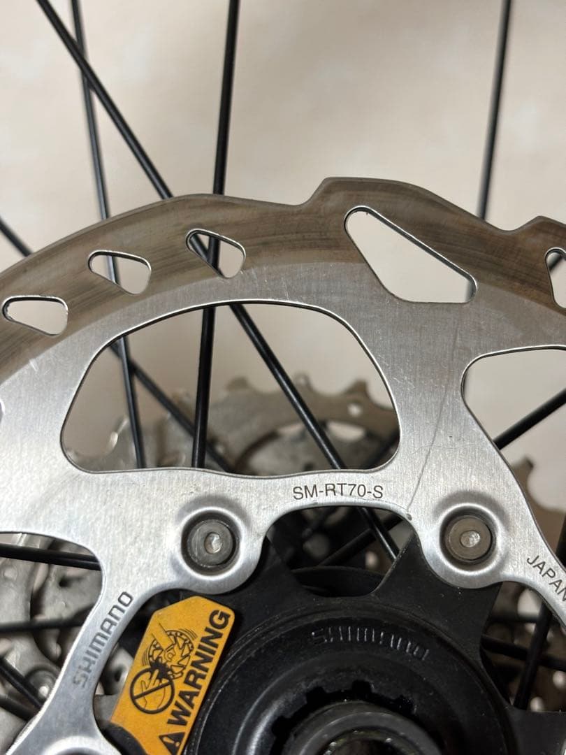 DT SWISS R470 ホイール 105ブレーキローター&スプロケット付き