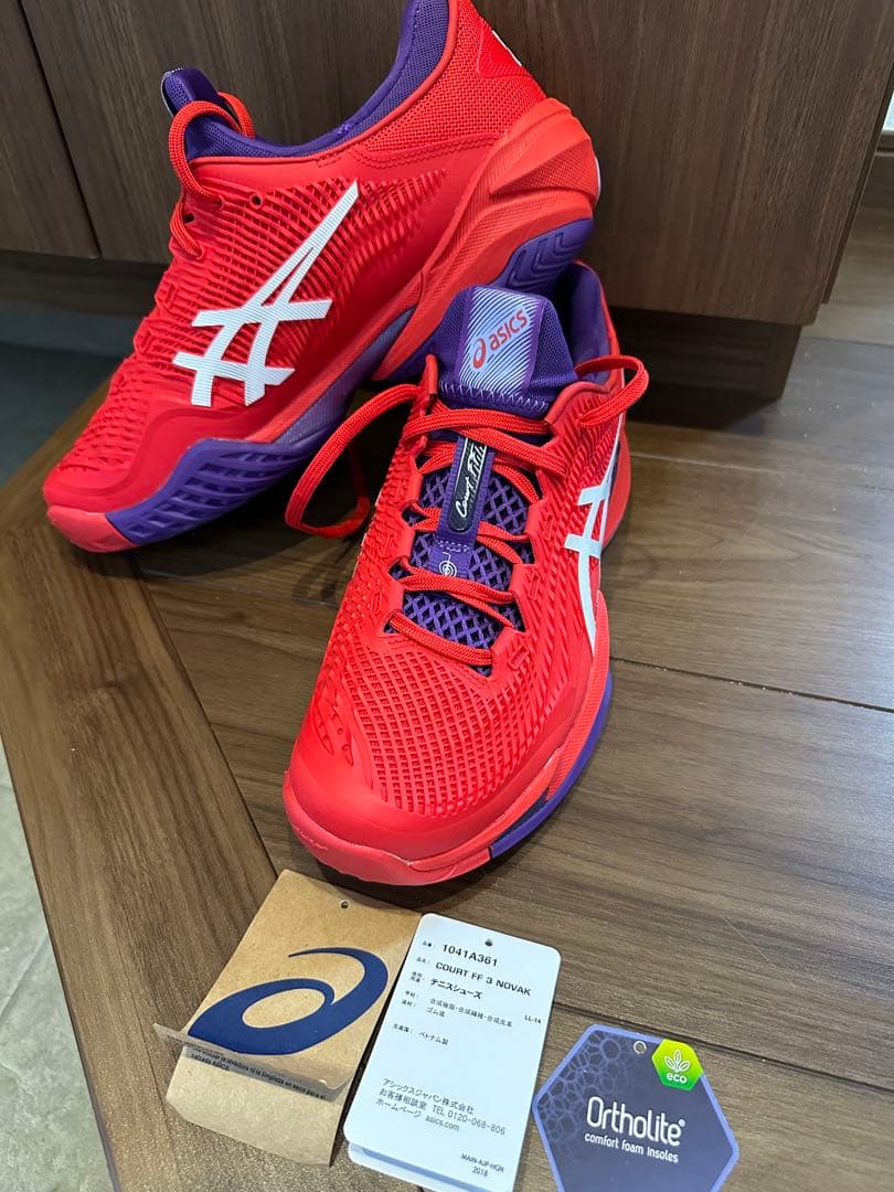 【出品終了間近】アシックス　ＣＯＵＲＴ　ＦＦ３　ＮＯＶＡＫ