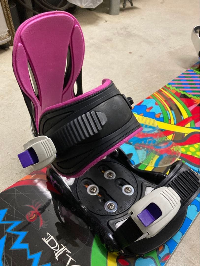 Division 140 スノーボード ビンディングセット　キッズ　レディース