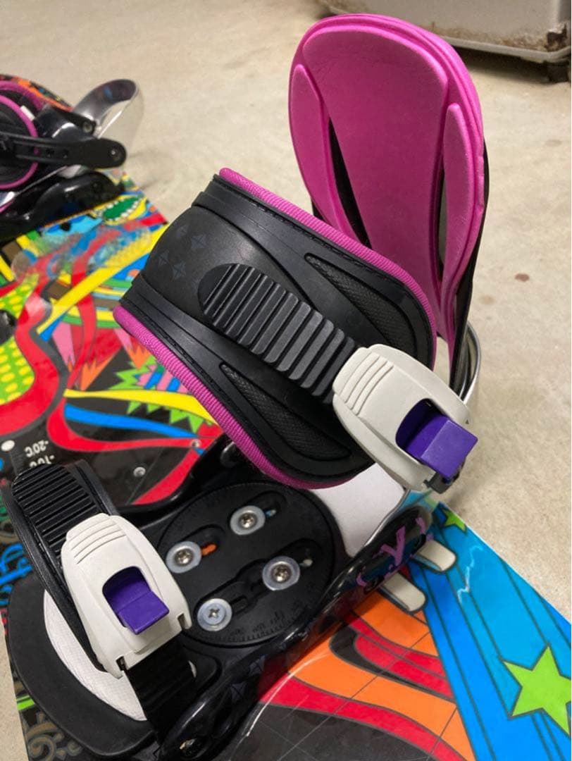 Division 140 スノーボード ビンディングセット　キッズ　レディース