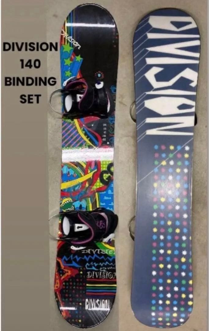 Division 140 スノーボード ビンディングセット　キッズ　レディース
