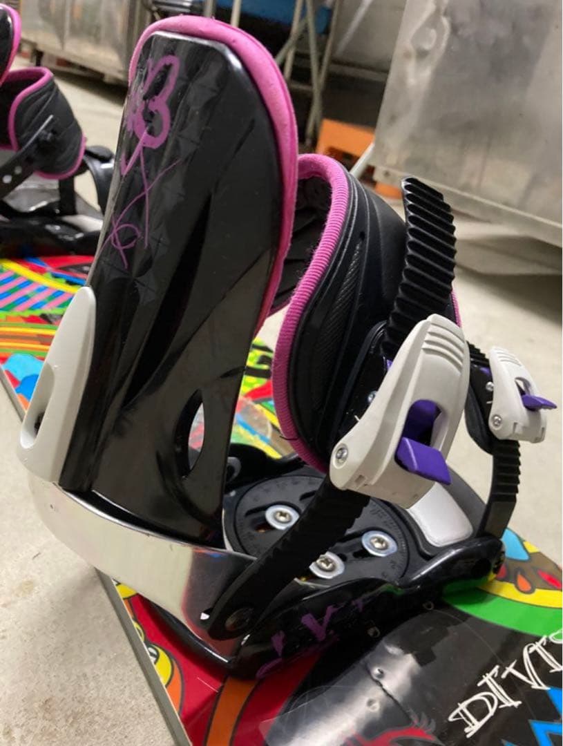 Division 140 スノーボード ビンディングセット　キッズ　レディース