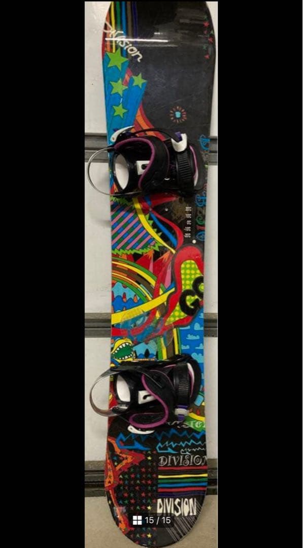 Division 140 スノーボード ビンディングセット　キッズ　レディース