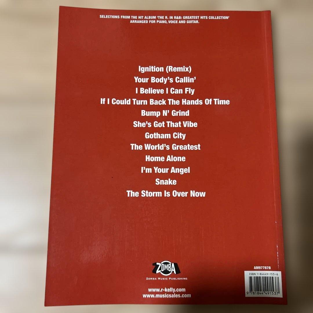 【超激レア】R. Kelly 楽譜The R.in R&B Collection