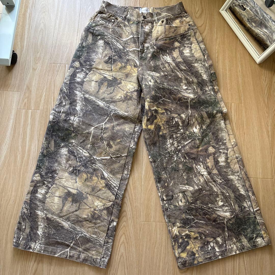 camphor woodリアルツリーペインターパンツ