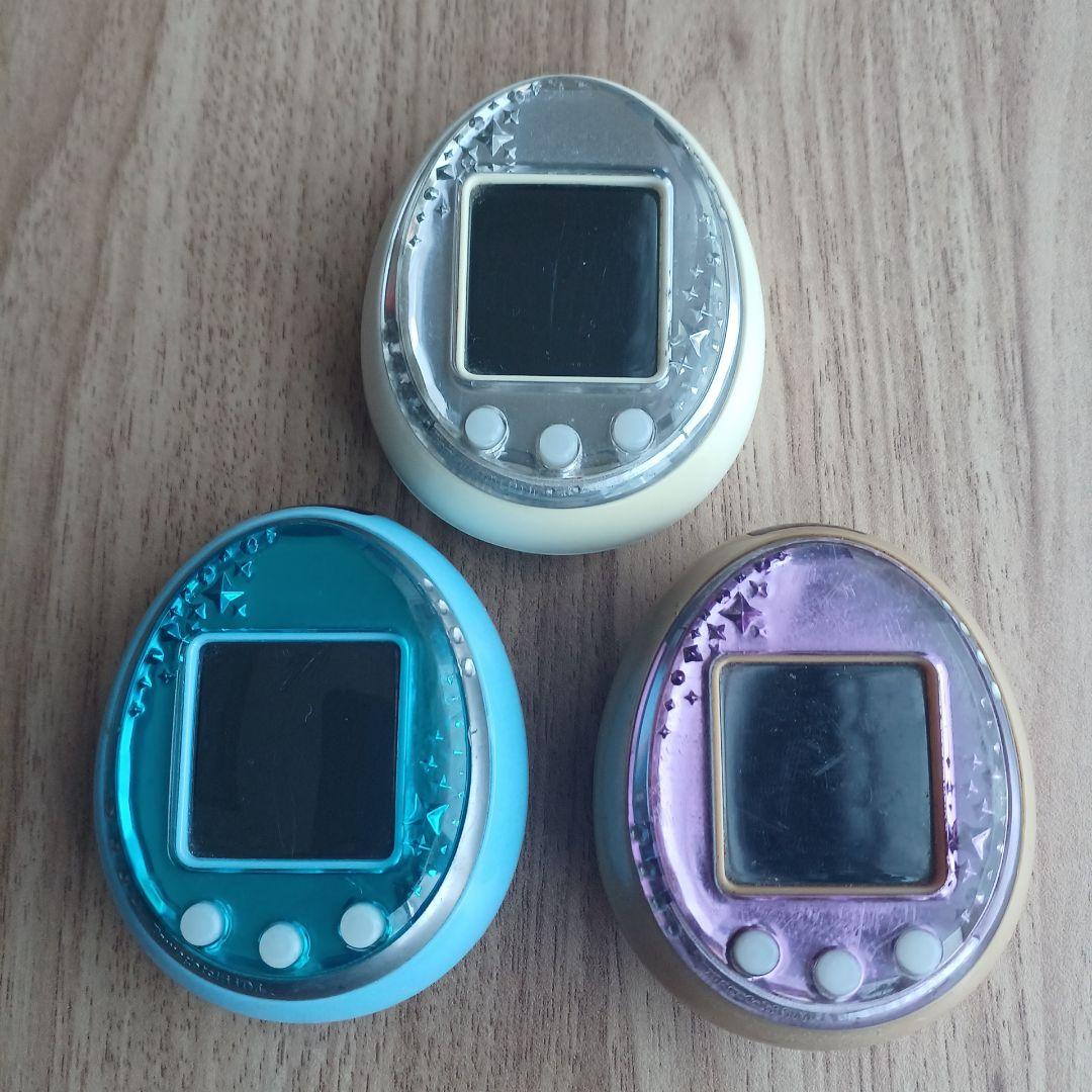 たまごっち IDL ホワイト/ブルー/パープル　ジャンク