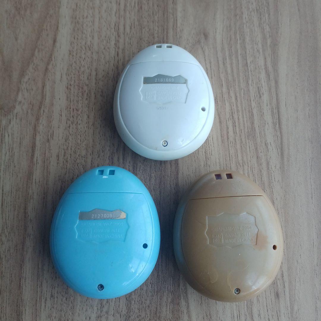 たまごっち IDL ホワイト/ブルー/パープル　ジャンク