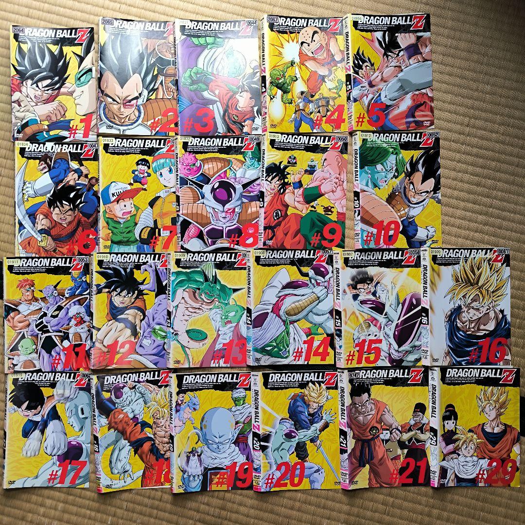 ドラゴンボール レンタル落ちDVD まとめて