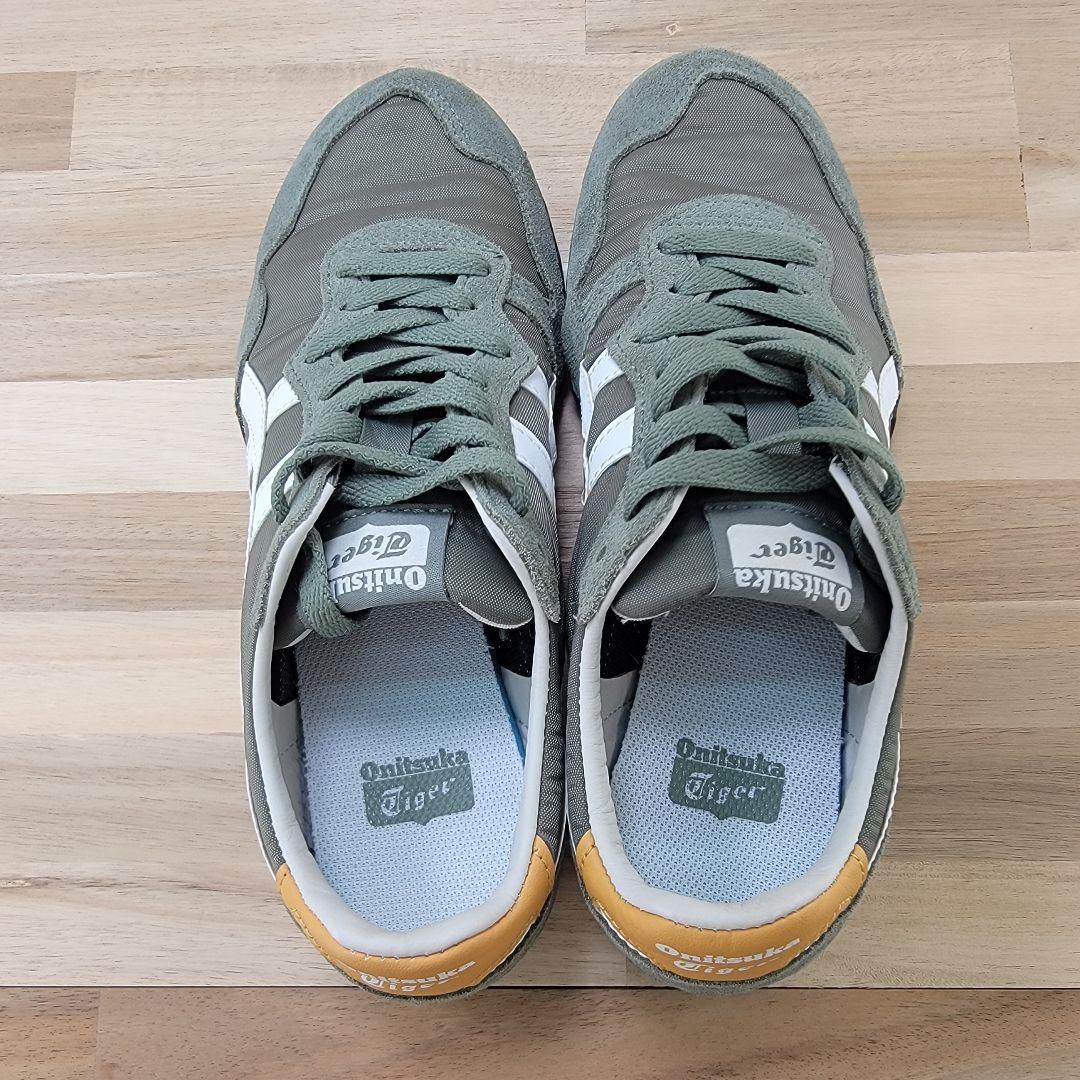 オニツカタイガー セラーノ オリーブ 23cm