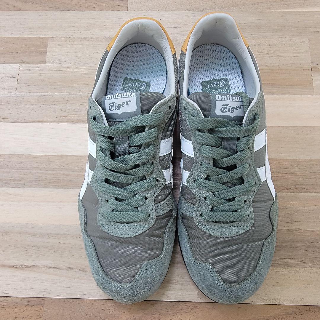 オニツカタイガー セラーノ オリーブ 23cm