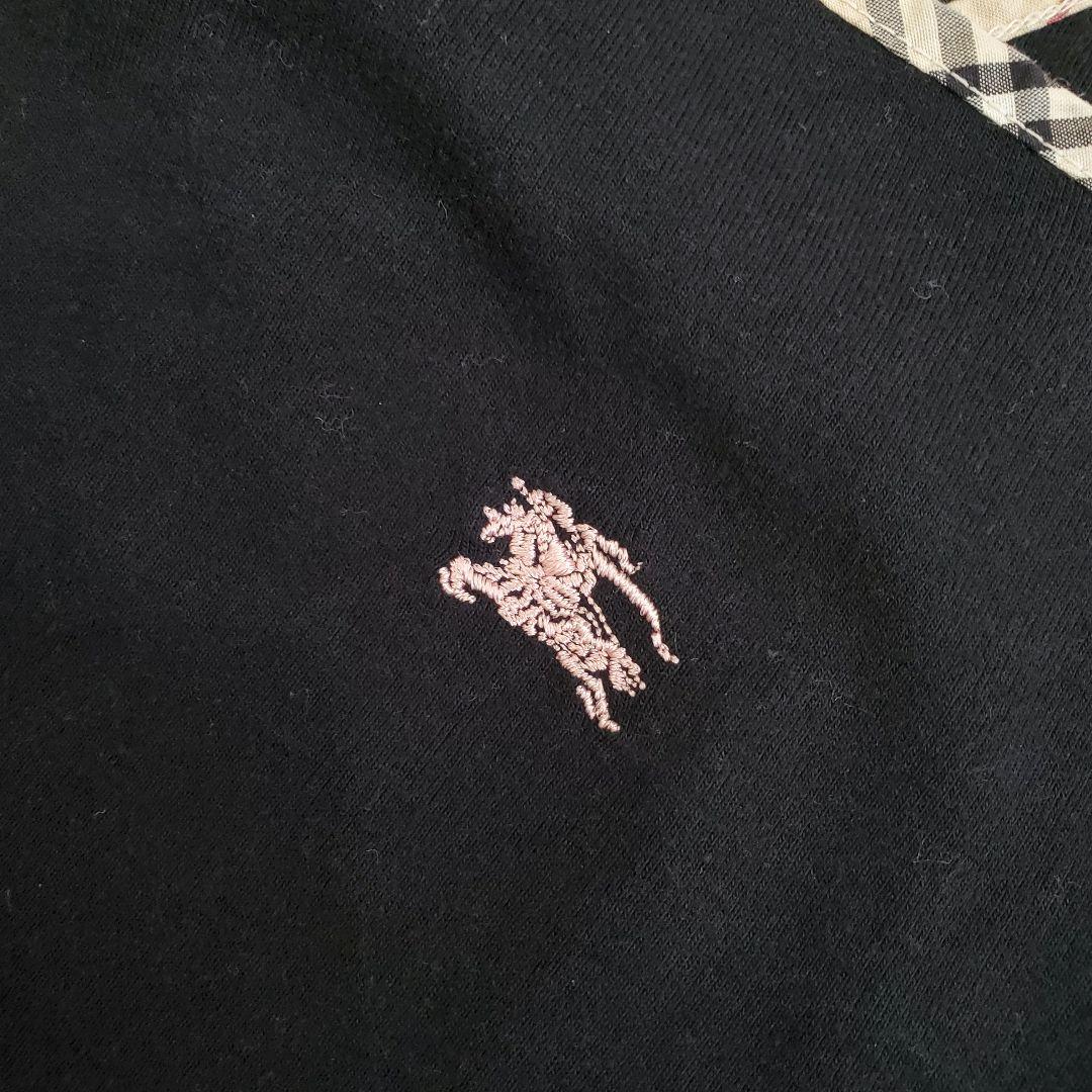 バーバリーブルーレーベル バックリボン ノバチェック ホースロゴ タンクトップ