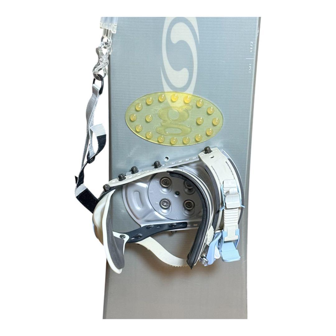 SALOMON サロモン138cm スノーボード板　ビンディングセット