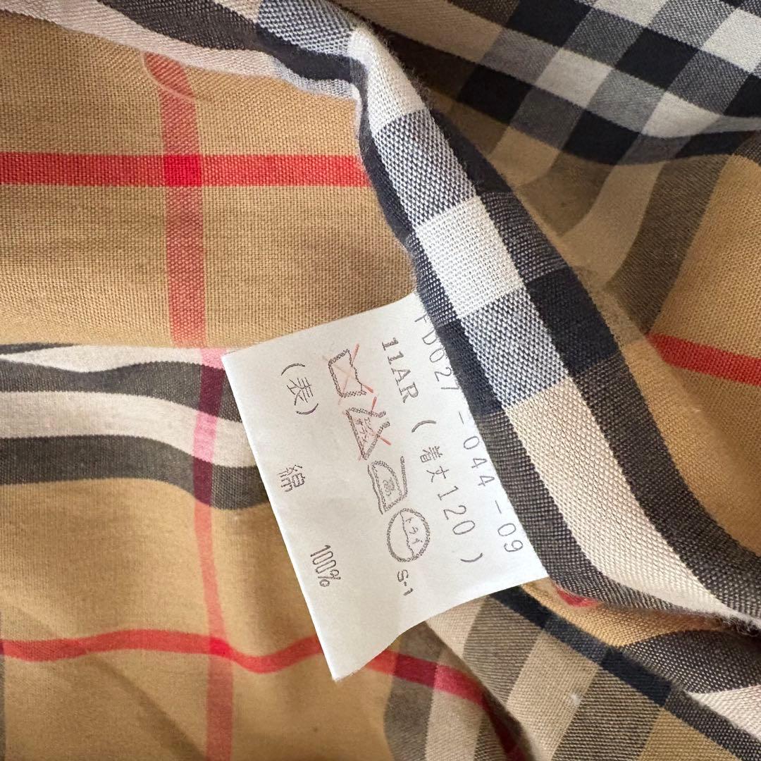 バーバリー トレンチコート ノバチェック ダブル ライナー M〜L 黒