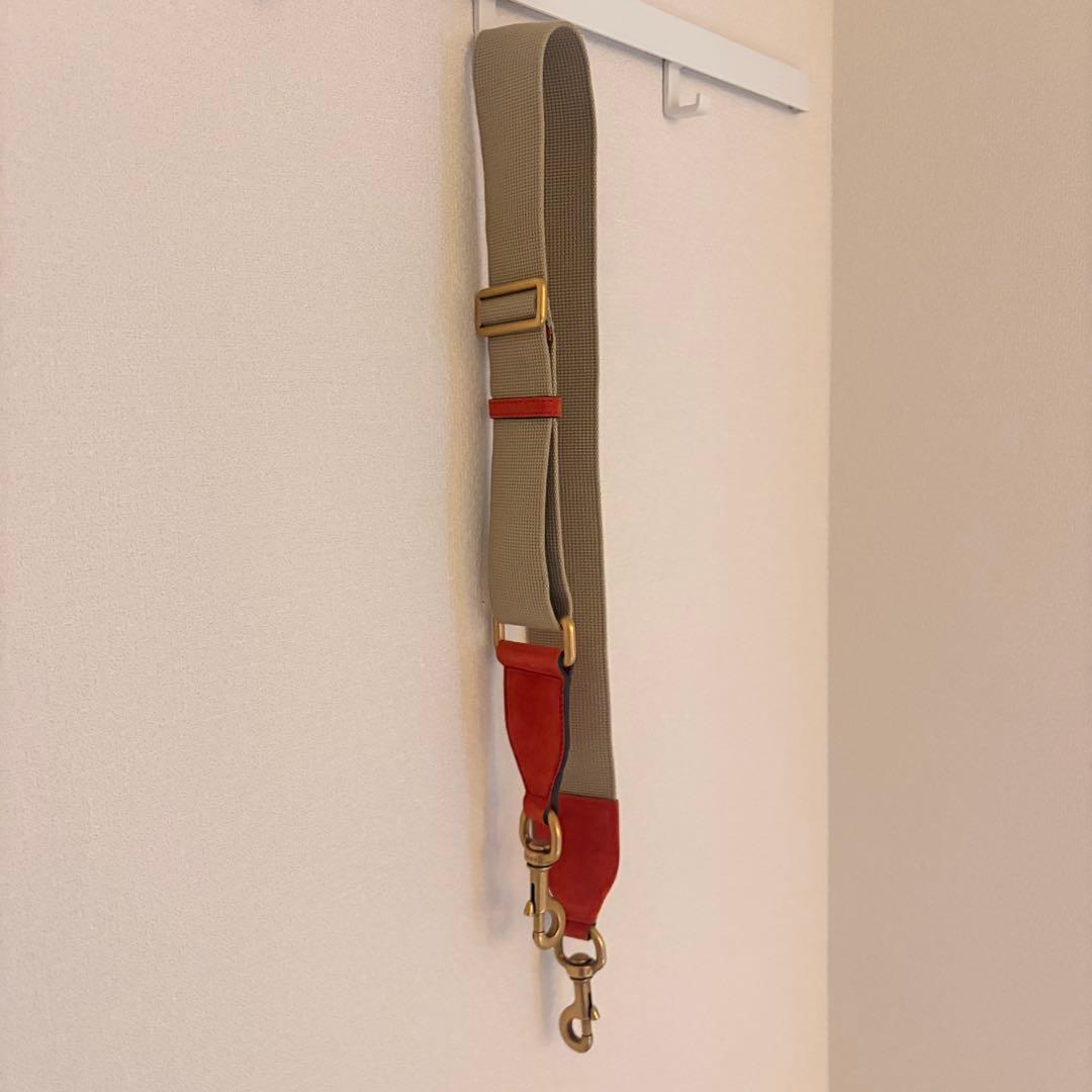 GUCCI レディウェブ ショルダーバッグ オレンジ