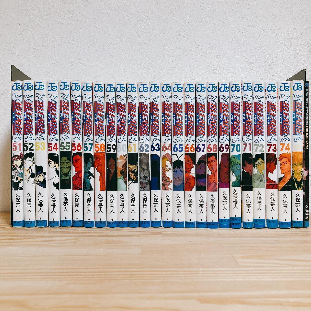 【全巻初版】BLEACH ブリーチ 全74巻+2冊セット 久保帯人 ジャンプ②