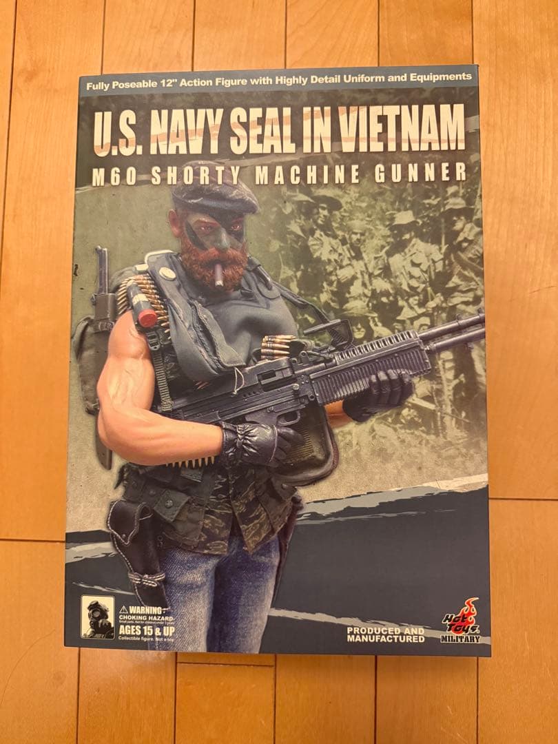 ホットトイズ　ミリタリーフィギュア　1/6 U.S.NAVY SEAL