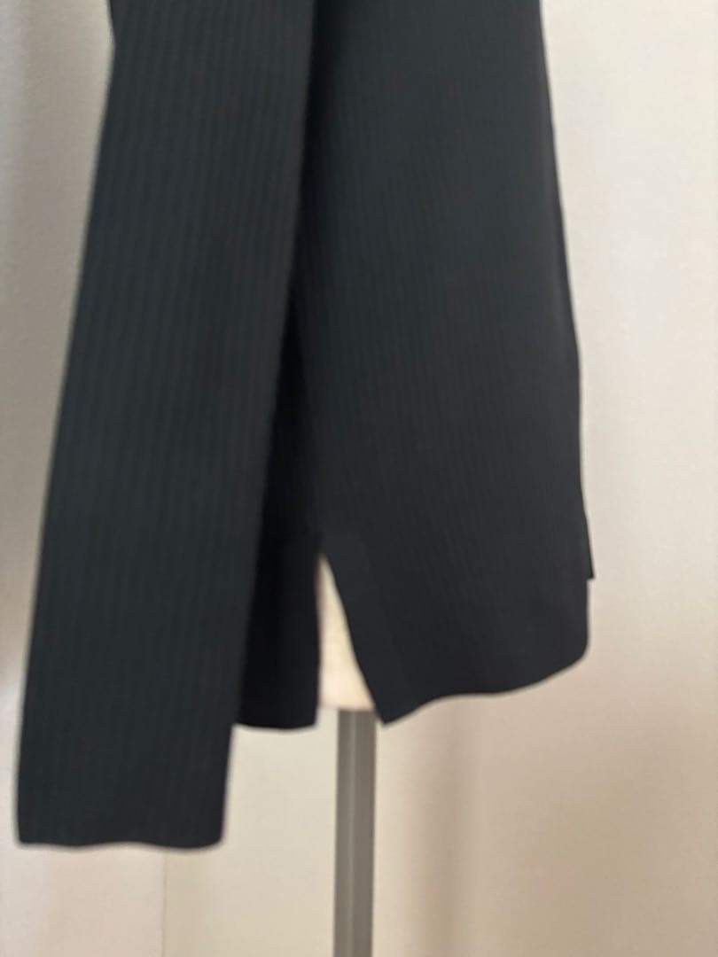 新品　lelill レリル　ハイテクリブニット　道具服 黒　38