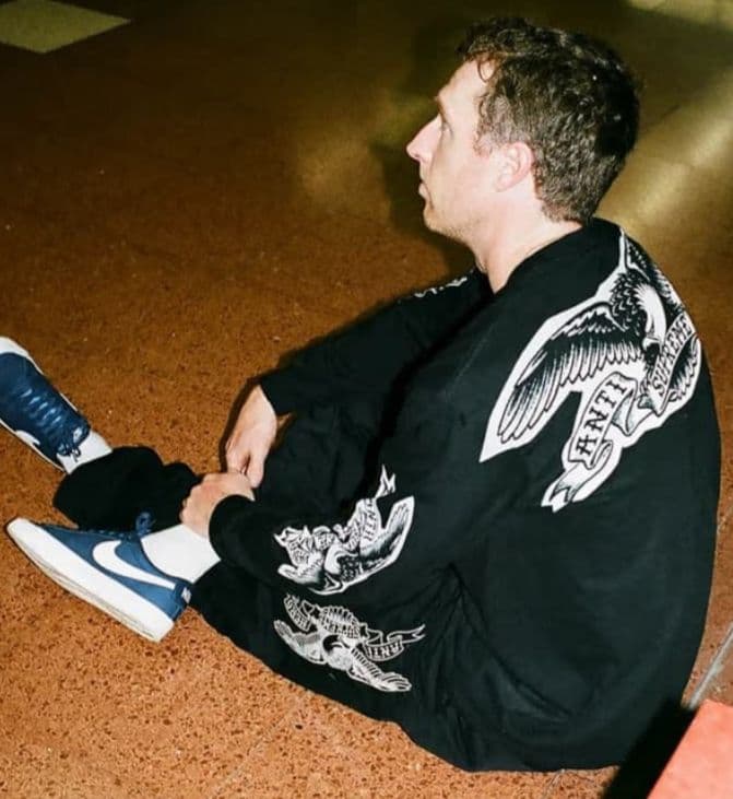 Supreme / ANTIHERO EAGLE L/S TEE (M) 黒