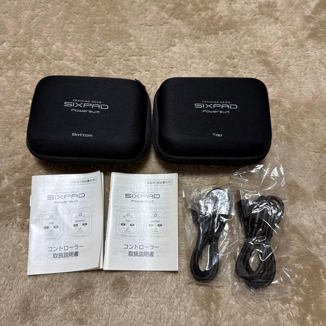SIXPAD パワースーツ　メンズ　上Sサイズ下Mサイズ