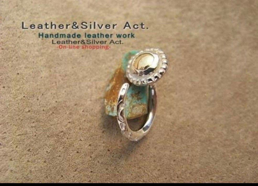 フックピアス　シルバー925 ボディピアス　ハンドメイド　フープピアス