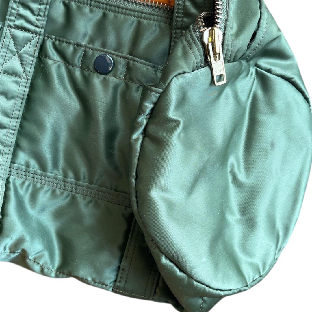 PORTER オリーブグリーン ドラムバッグ