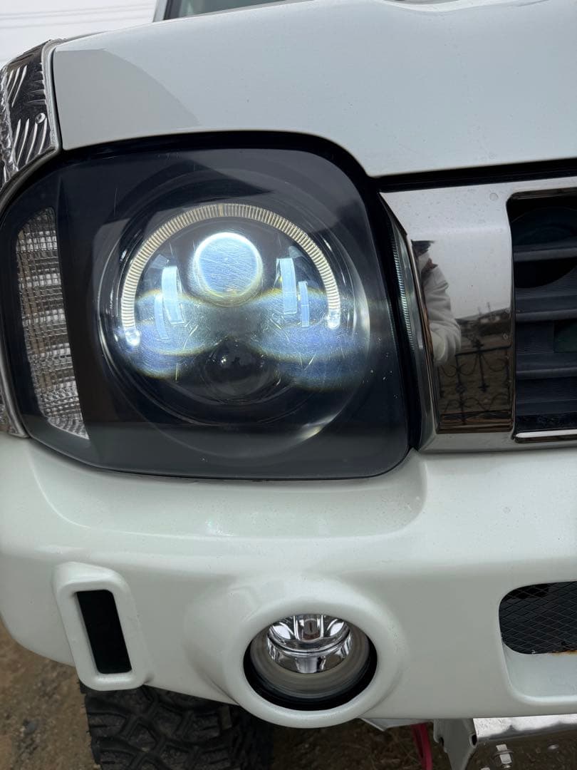 ジムニーJB23 社外プロジェクターヘッドライト