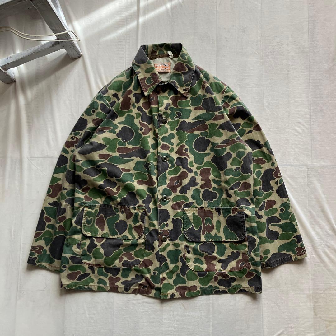 vintage saftbak /ダックハンターカモ ハンティングジャケット