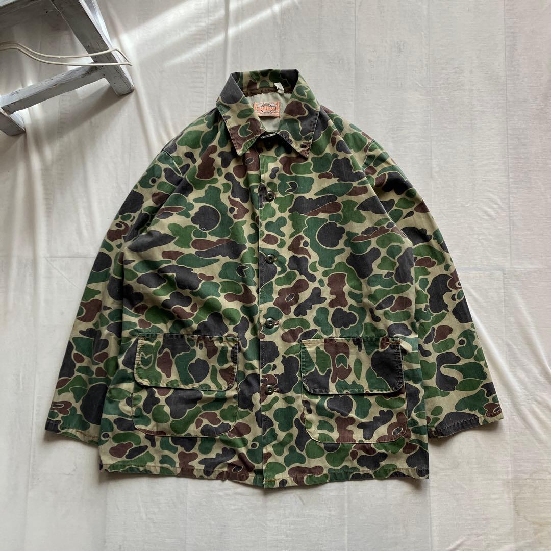 vintage saftbak /ダックハンターカモ ハンティングジャケット
