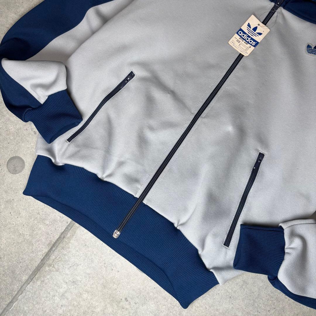 デッドストック　adidas　トラックジャケット　70s　デサント　西ドイツ