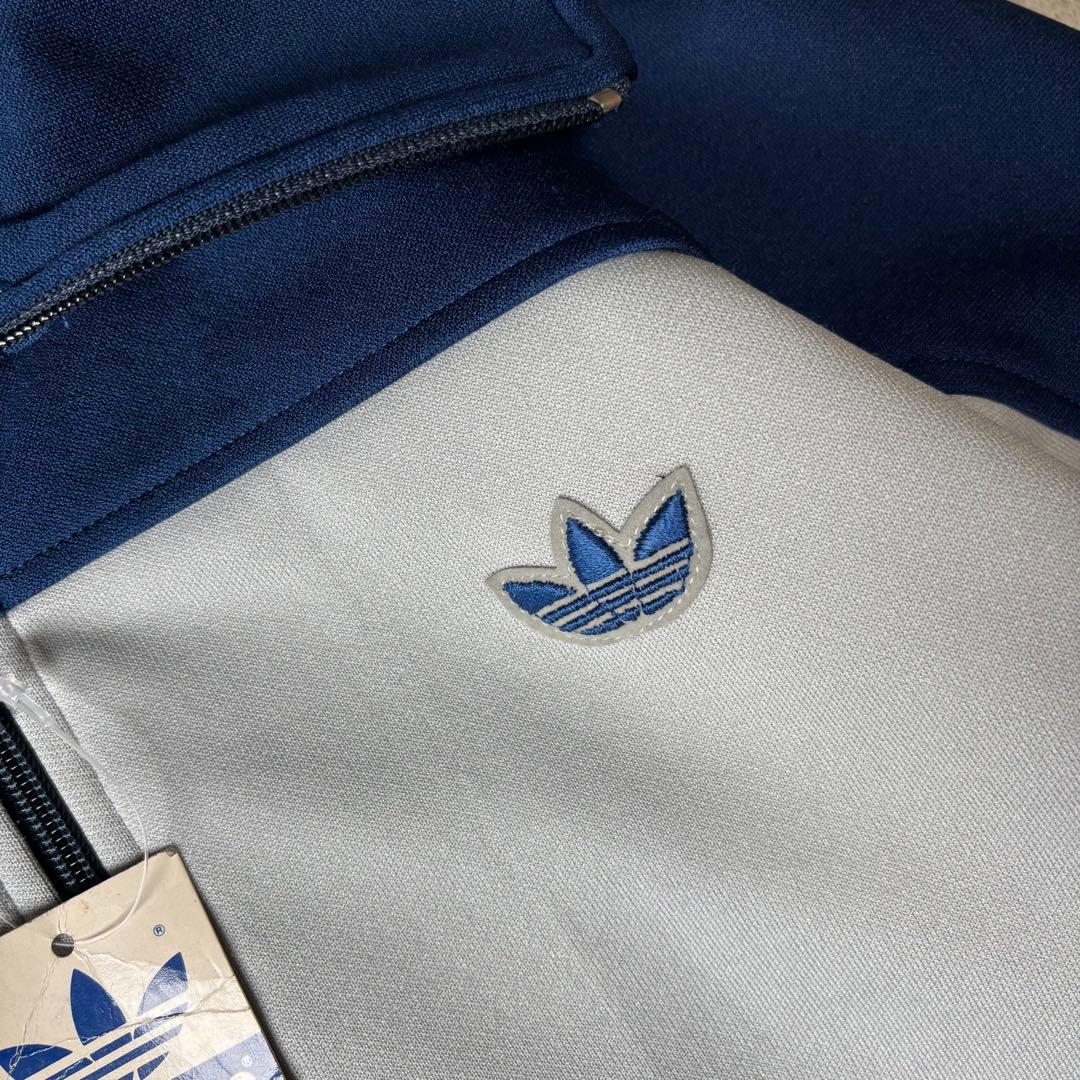 デッドストック　adidas　トラックジャケット　70s　デサント　西ドイツ