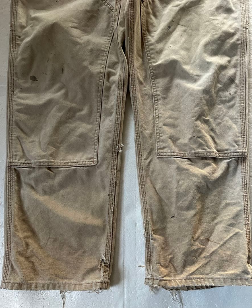 カーハート ダブルニーダックペインターパンツ フェードハミルトンブラウン W36