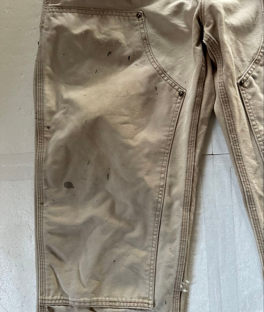 カーハート ダブルニーダックペインターパンツ フェードハミルトンブラウン W36