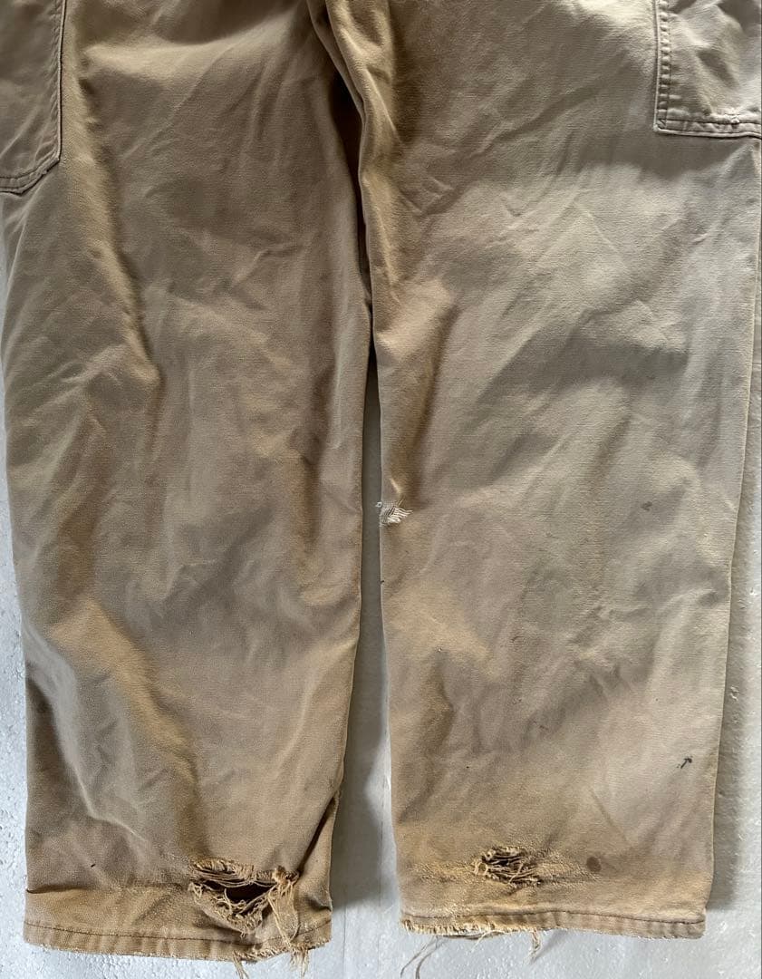 カーハート ダブルニーダックペインターパンツ フェードハミルトンブラウン W36