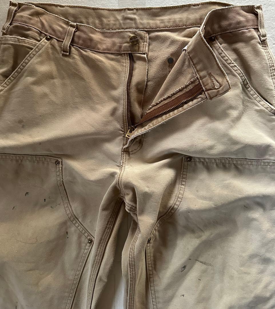 カーハート ダブルニーダックペインターパンツ フェードハミルトンブラウン W36
