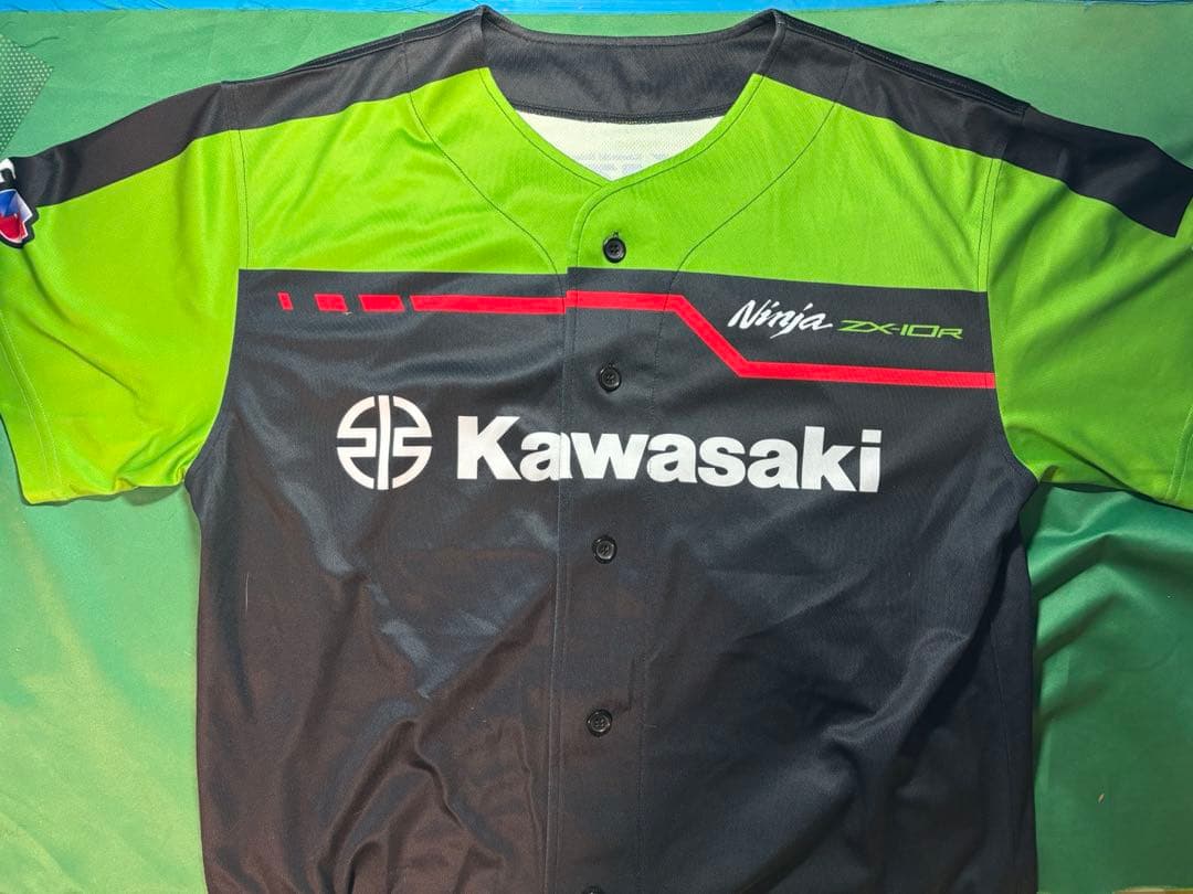 Kawasaki ライダージャケット、8耐応援グッズ シャツ2枚、帽子セット