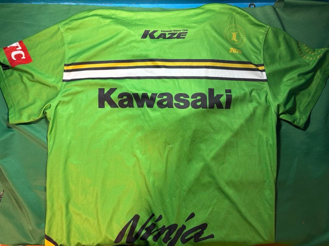Kawasaki ライダージャケット、8耐応援グッズ シャツ2枚、帽子セット