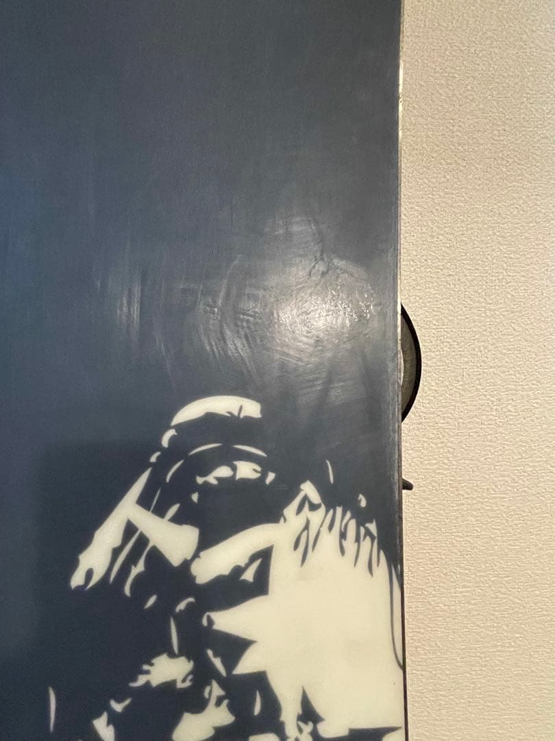 【中古】IGNIO Milwei 144スノーボード、ビンディング、カバー付き