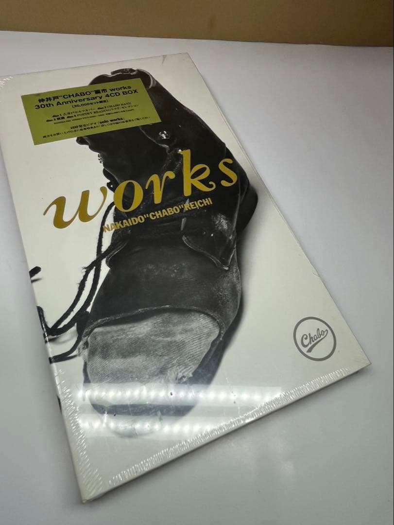 仲井戸麗市★チャボ★CHA BO★4CD BOX★未開封新品　30th