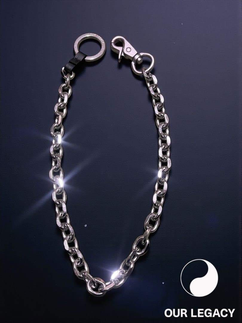 定価2.6万 OUR LEGACY シルバー ウォレットチェーン アワーレガシー