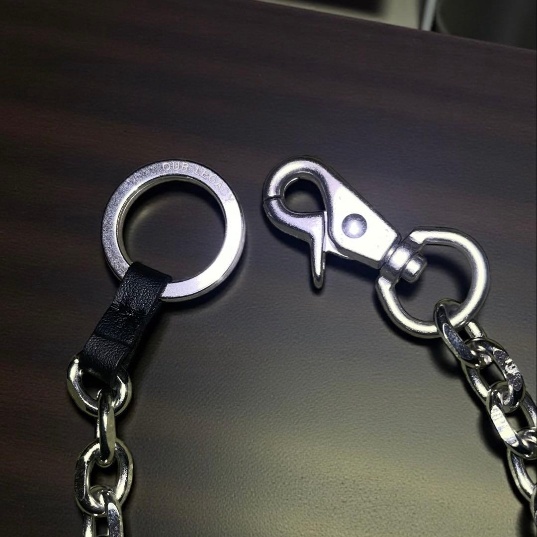 定価2.6万 OUR LEGACY シルバー ウォレットチェーン アワーレガシー