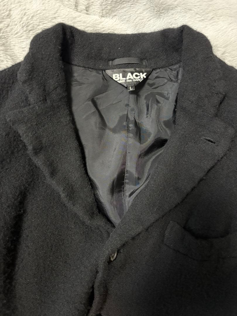Black comme des garcons 20AW ウール縮絨ジャケッ