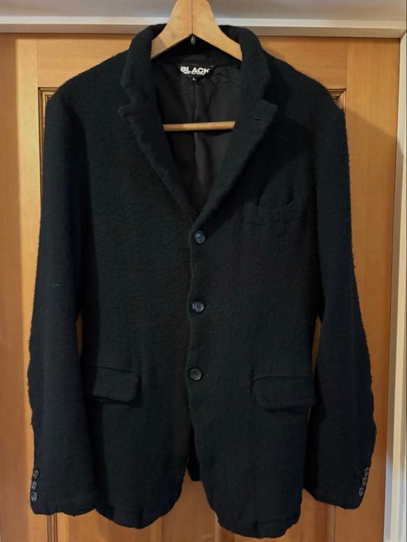 Black comme des garcons 20AW ウール縮絨ジャケッ