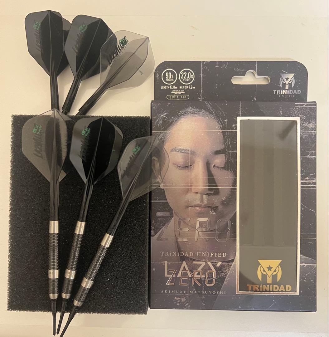 TRINIDAD LAZO ZERO ダーツ 22.0g フライト2セット付き