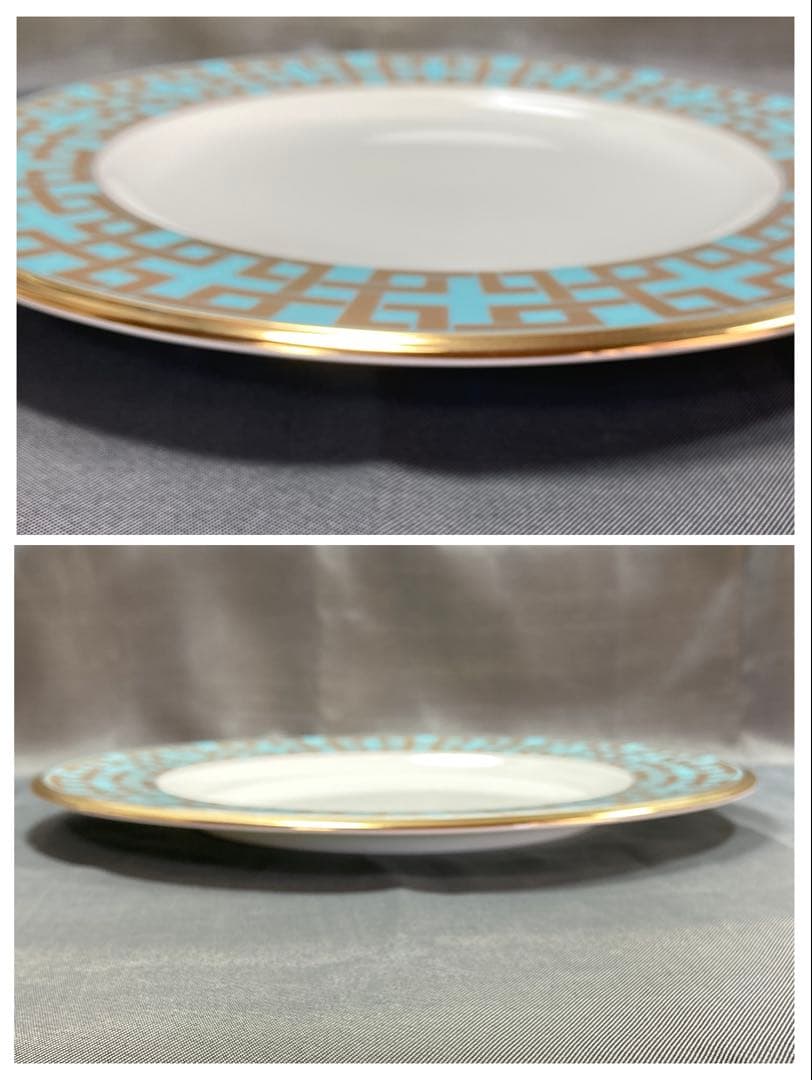 専用ノリタケ　雲母唐長　角つなぎ　KIRA KARACHO プレート 未使用廃盤