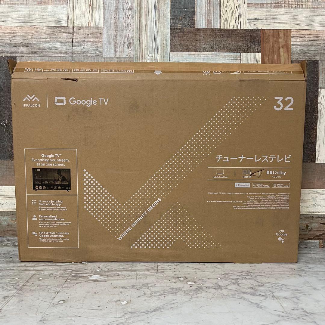 全国送料込❣️iFFALCON32型新品未使用チューナーレステレビネットアプリ可