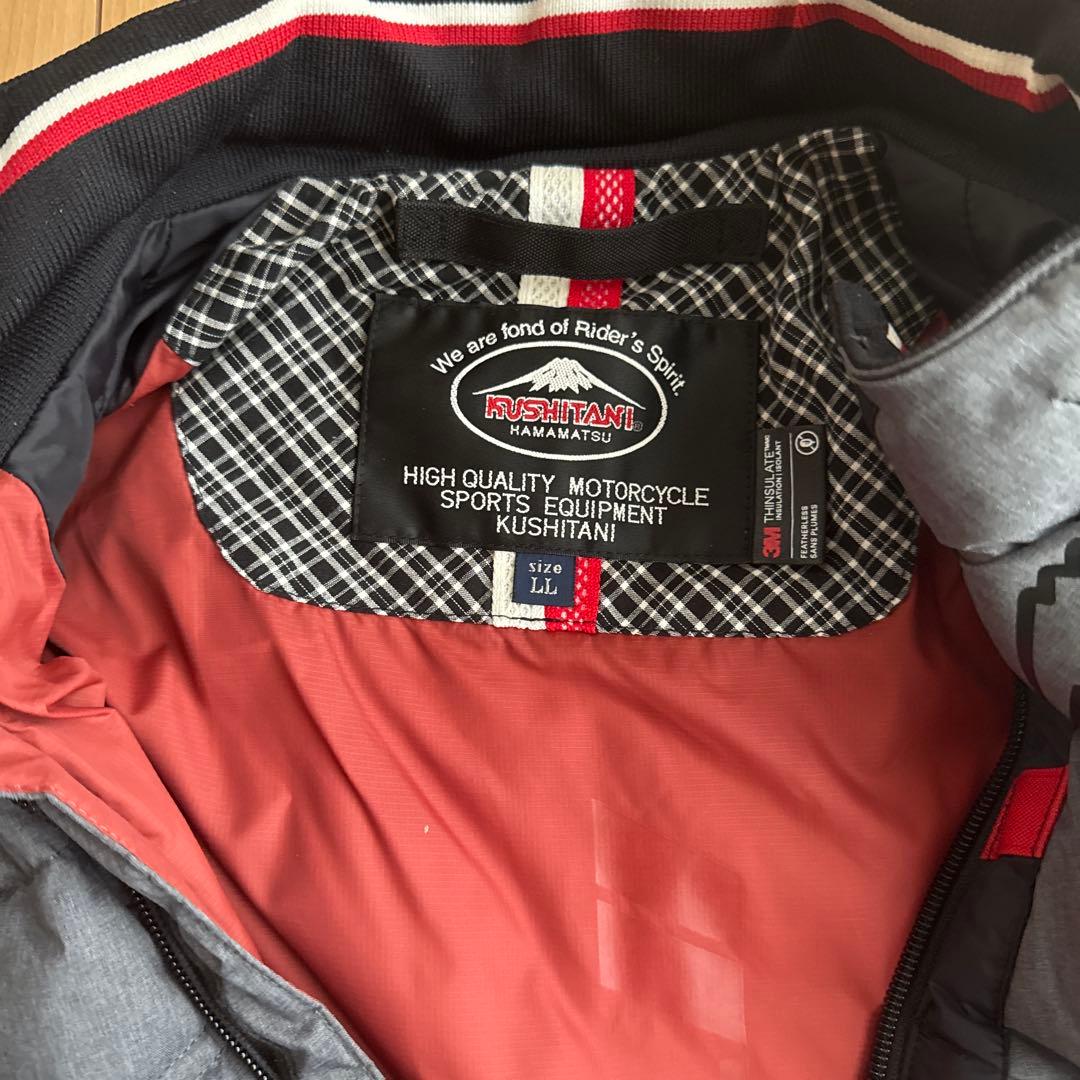 KUSHITANI ウィンターアメニタジャケット　バイクジャケット LL
