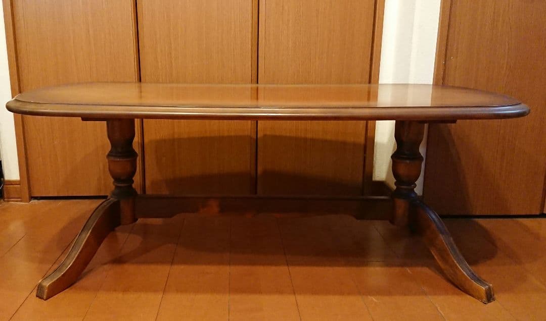 オールドカリモク コロニアル センターテーブル リビングテーブル