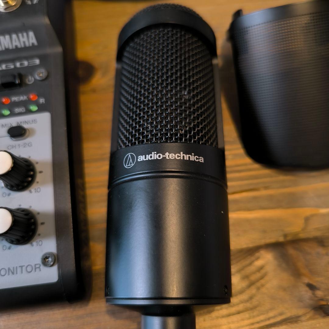 AG03 MK2+AT2035 セット 純正ポップガード付属