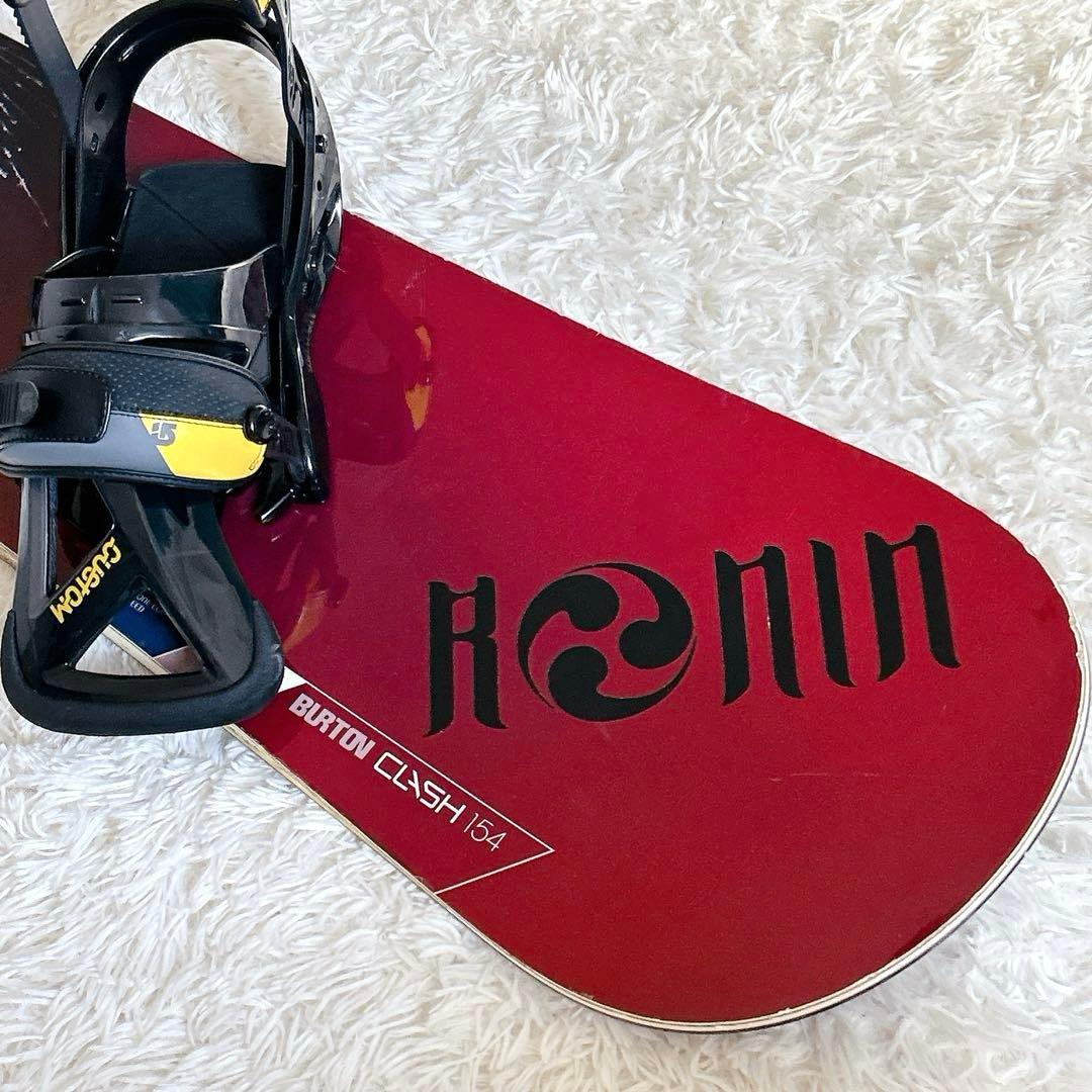 良品✨BURTON Clash 154・Customビンディング カバー 付属品